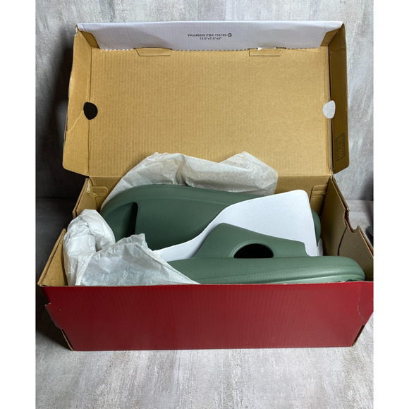 Skechers Foamies Slides Mens 12 Green Arch Fit Podiatrist Certified Arch Support main image 6